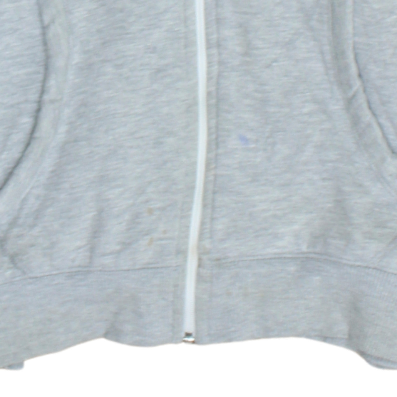 Tommy Jeans Men's Grey Full Zip Hoodie Regular Fit Size M