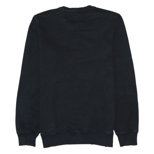 Adidas Women Black Crew Neck Pullover Sweatshirt Size M