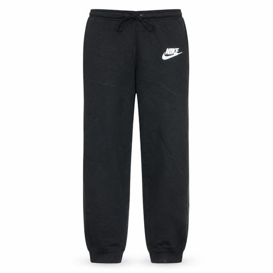 Front view of Nike Men's Black Fleece Sweatpants M Regular Fit Casual Joggers