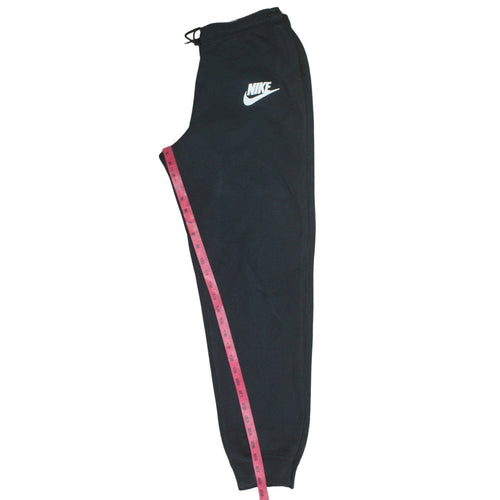 Nike Men's Black Fleece Sweatpants M Regular Fit Casual Joggers