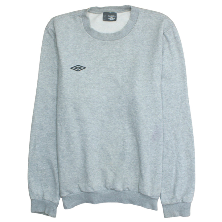 Umbro Men's Grey L Pullover Crew Neck Sweatshirt