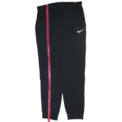 Nike Men's Black Dri-FIT Jogger Trousers Size L Relaxed Fit