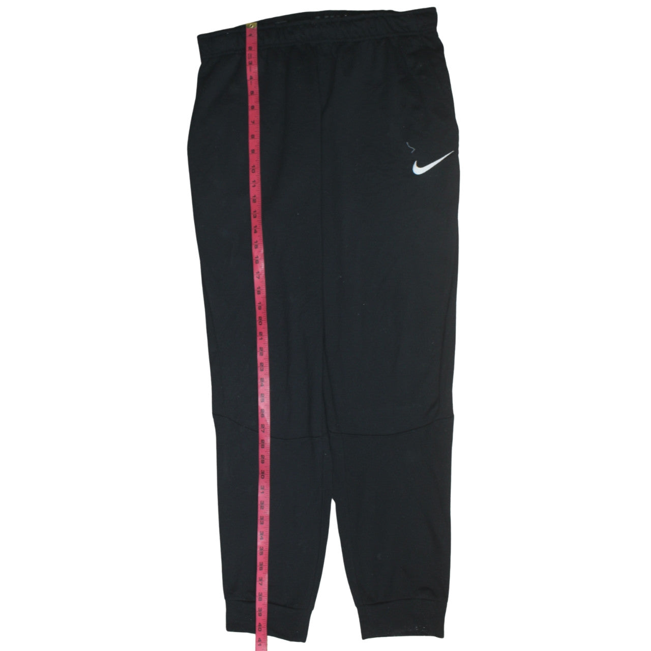 Nike Men's Black Dri-FIT Jogger Trousers Size L Relaxed Fit