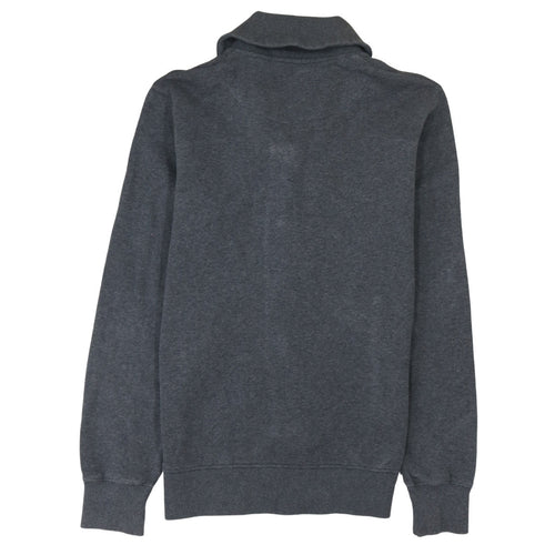 Fred Perry Men's Grey Button Cardigan Sweatshirt M