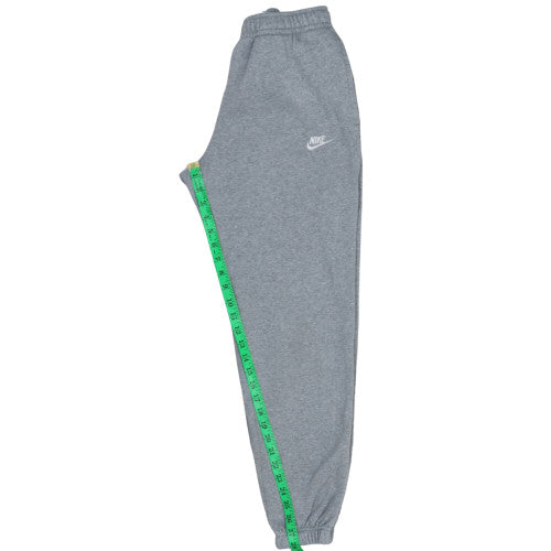 Nike Men's Grey Fleece Sweatpants M Regular Fit Tapered Joggers