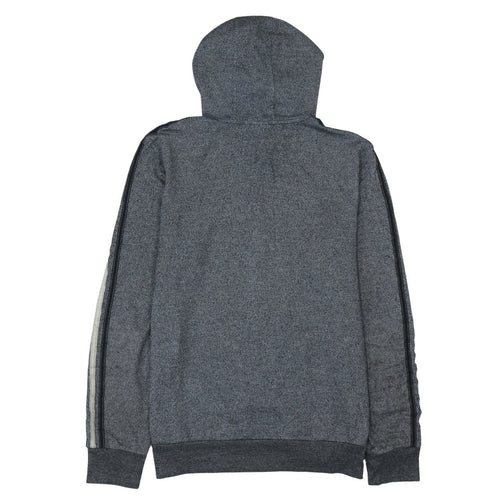 Adidas Mens Grey Full Zip Hoodie Size M Sportswear Hooded Jacket