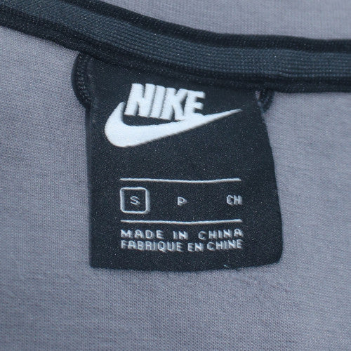 Nike Men's Grey Full Zip Hoodie Size S Regular Fit