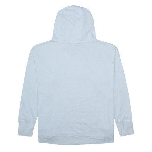 GAP Men's White Pullover Hoodie M Logo Fleece Hooded Sweatshirt