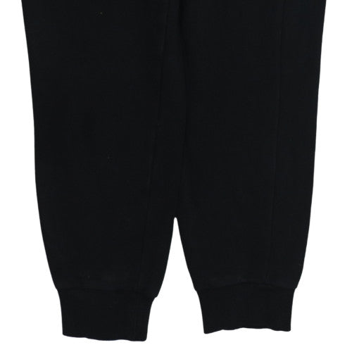 Puma Men's Black L Regular Fit Sweatpants with Logo
