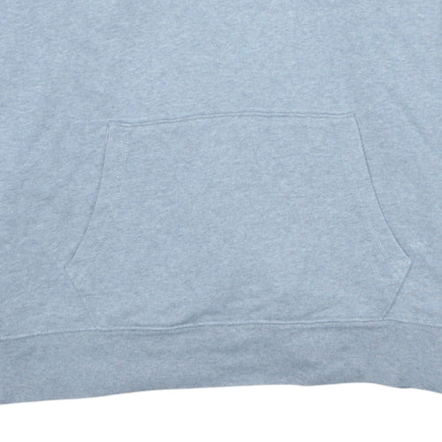 Levi's Men's Grey XL Pullover Hoodie with Logo Print