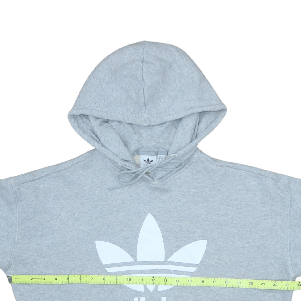 Adidas Women Grey Size 12 Pullover Hoodie Sweatshirt
