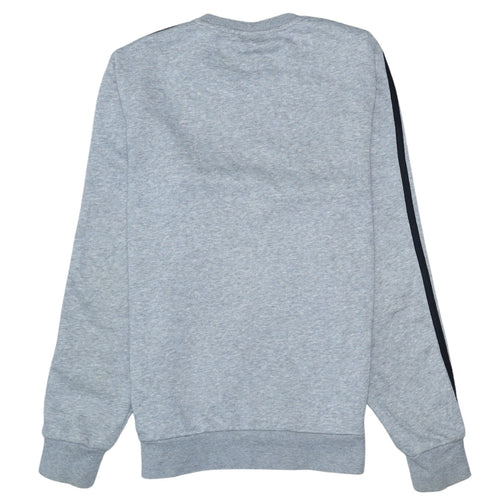 Adidas Men’s Grey Crew Neck Pullover Sweatshirt Size S