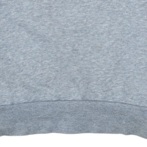 Adidas Men’s Grey Crew Neck Pullover Sweatshirt Size S