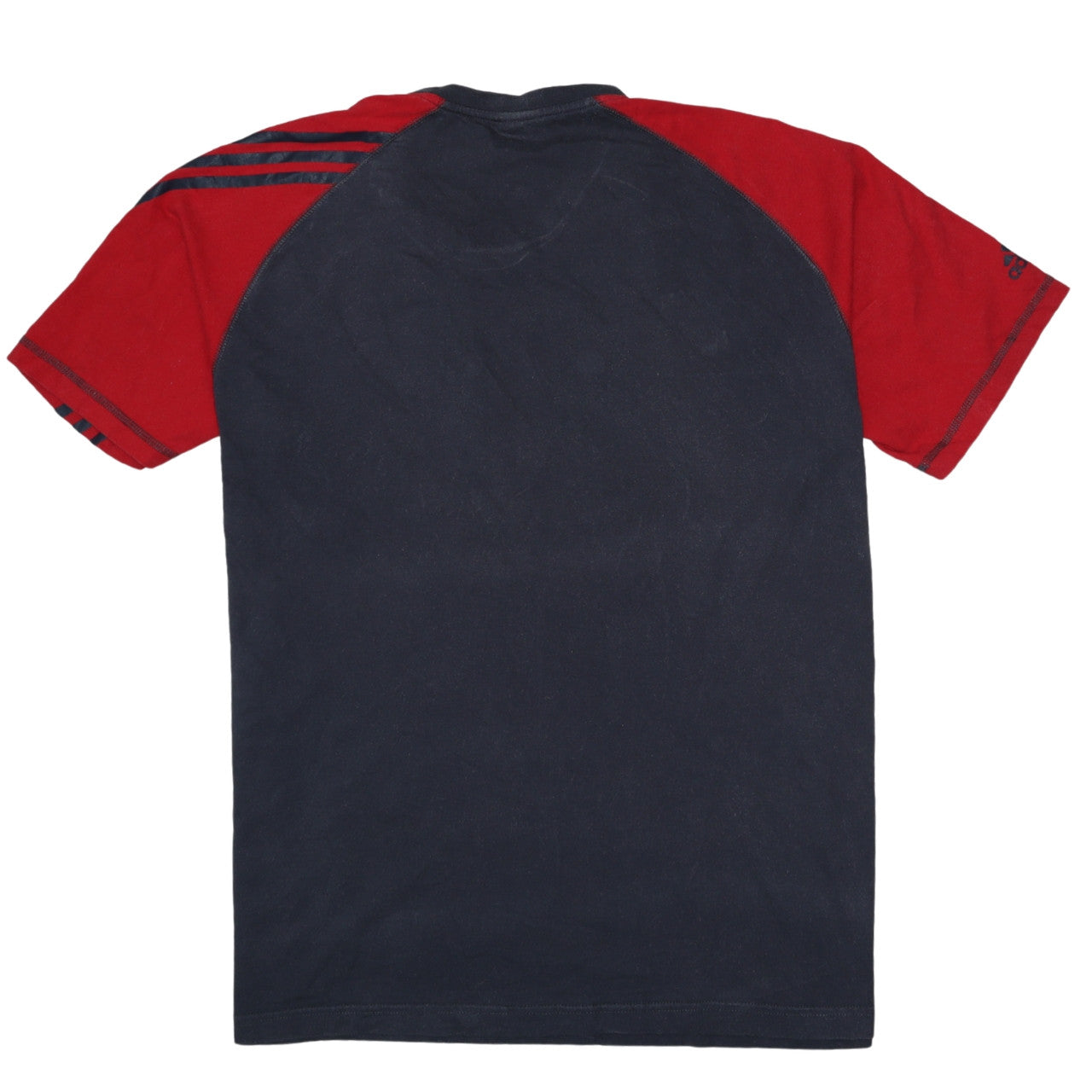 Adidas Men's XL Red Navy Just Sports Graphic T-Shirt Crew Neck