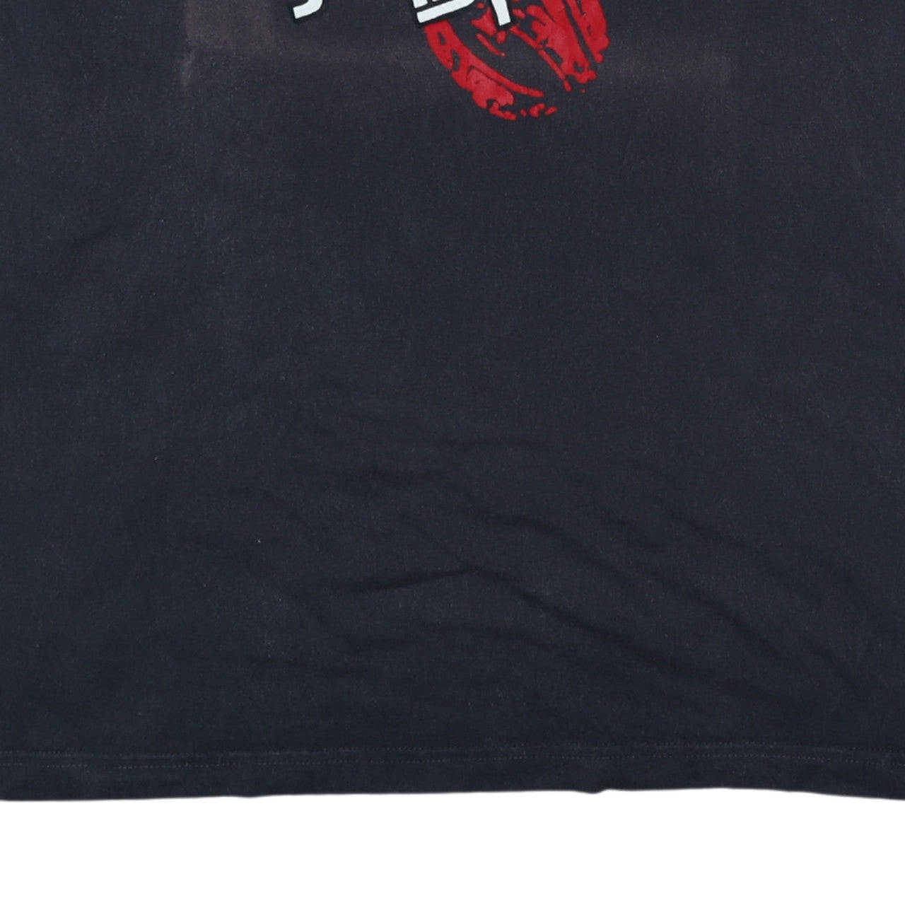 Adidas Men's XL Red Navy Just Sports Graphic T-Shirt Crew Neck
