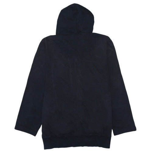Umbro Men’s Black Full Zip Hoodie Size M Sports Logo Fleece