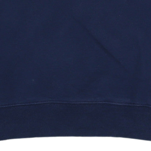 Calvin Klein Jeans Boys Navy Blue Logo Crew Neck Sweatshirt Size 16