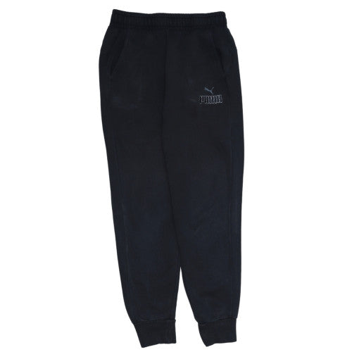 Puma Men’s Black Small Regular Fit Sweatpants Joggers