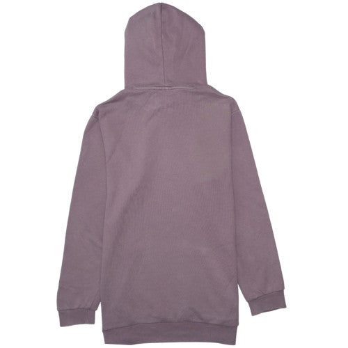 adidas Mens Purple Pullover Hoodie M Logo Fleece Sweatshirt