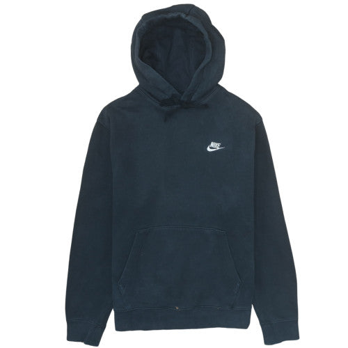 Nike Men's Blue Pullover Hoodie Size M Regular Fit Fleece