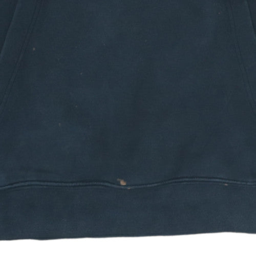 Nike Men's Blue Pullover Hoodie Size M Regular Fit Fleece
