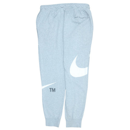 Nike Men’s Grey XL Sweatpants with Logo and Elastic Waist