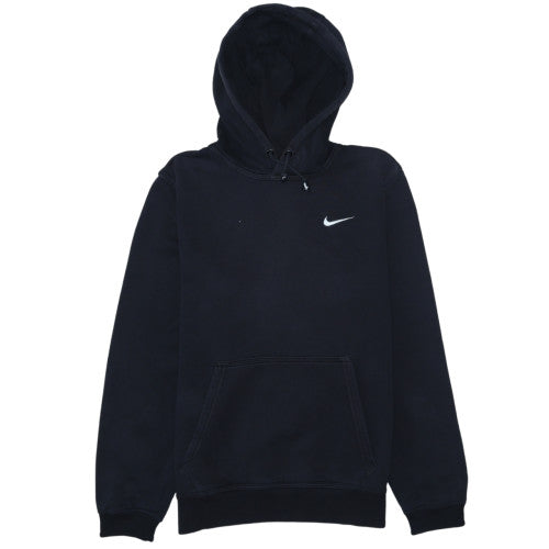 Nike Mens Black Pullover Hoodie Small Fleece Sportswear