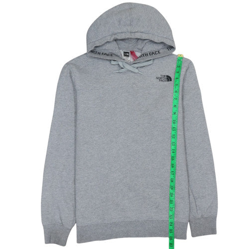 The North Face Men's Grey Pullover Hoodie Size S Regular Fit Logo