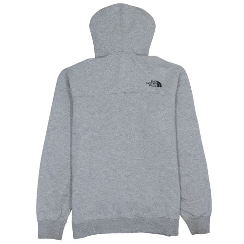 The North Face Men's Grey Pullover Hoodie Size S Regular Fit Logo