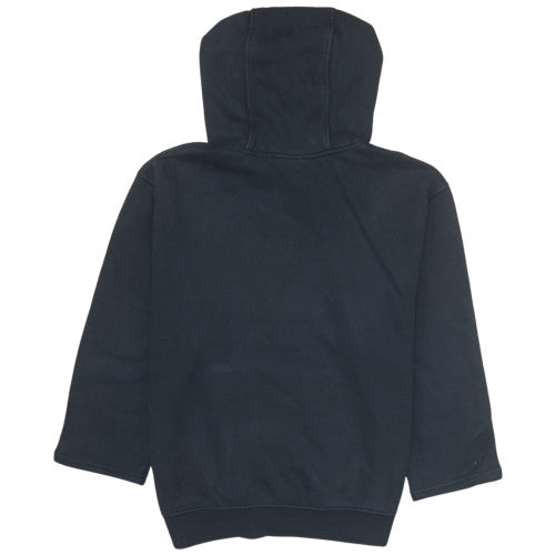 Nike Men Black Pullover Hoodie Small Graphic Print Cotton Blend