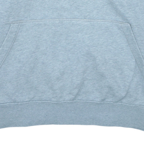 Nike Men's Grey XXL Pullover Hoodie with Logo