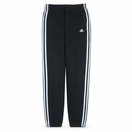 Adidas Boys Black Jogger Trousers 13-14 Years Cotton Blend Sportswear