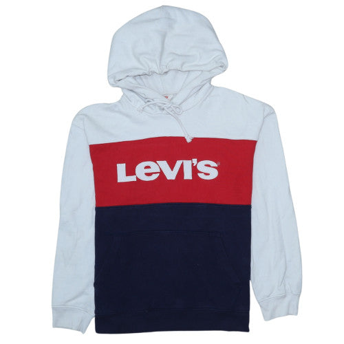 Levi's Mens Multicoloured Small Pullover Hoodie with Logo Print