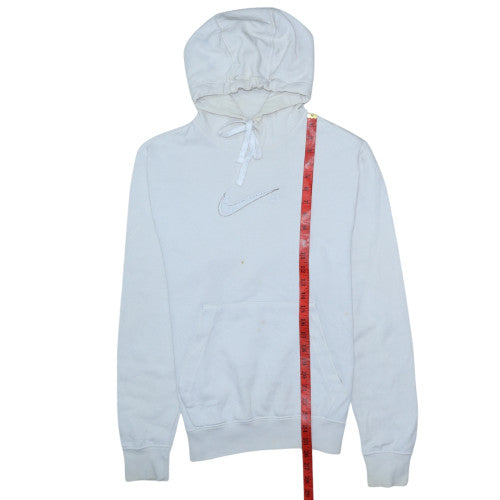Nike Men's White XS Pullover Hoodie Fleece Sweatshirt