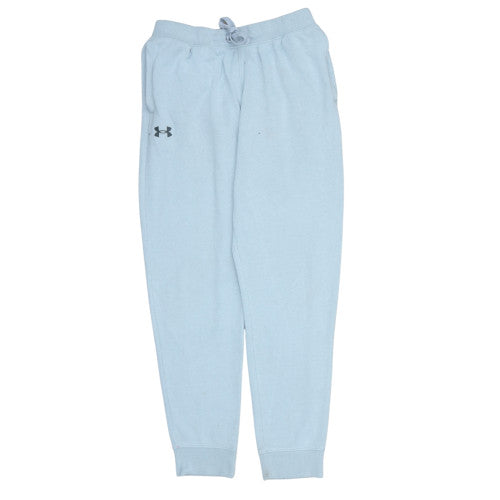Under Armour Boys Blue Jogger Sweatpants Size YXL 158-166cm Elastic Waist