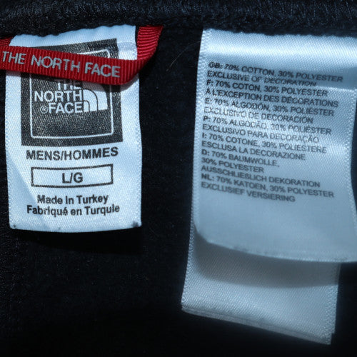 The North Face Men's Black Fleece Joggers L Regular Fit