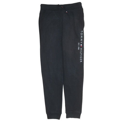 Tommy Hilfiger Men's Black Cotton Jogger Sweatpants Size 14