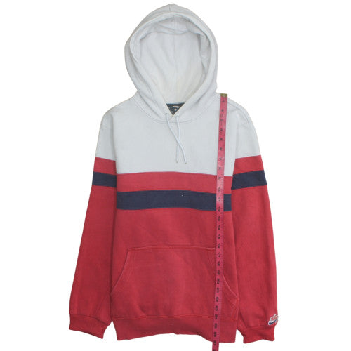 Nike SB Men's Red White Pullover Hoodie Large Fleece Sportswear