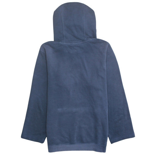 Nike Men's Blue Pullover Hoodie Small Fleece Cotton Blend