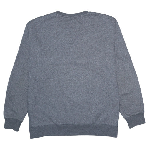 Adidas Men's Grey XL Pullover Sweatshirt Crew Neck Fleece Sportswear