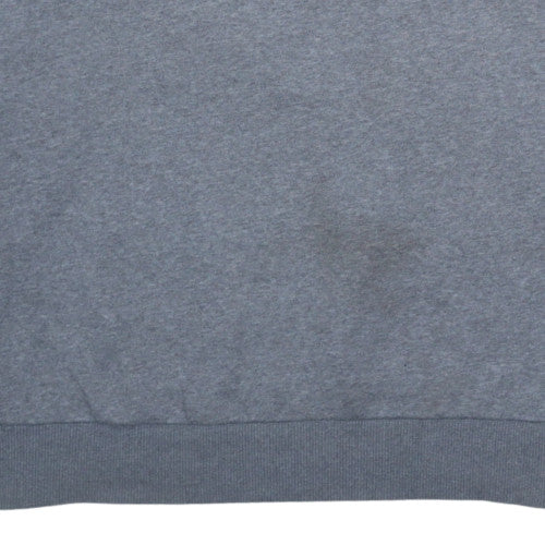 Adidas Men's Grey XL Pullover Sweatshirt Crew Neck Fleece Sportswear