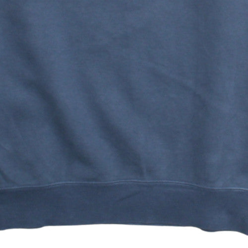 Nike Men's Blue Logo Crew Neck Pullover Sweatshirt Size L