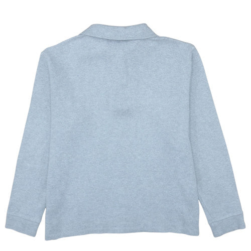 Ralph Lauren Men's Grey Collared 1/2 Zip Sweatshirt Size L