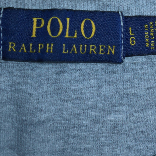 Ralph Lauren Men's Grey Collared 1/2 Zip Sweatshirt Size L