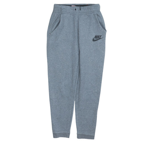 Nike Men's Grey Jogger Sweatpants Size S Tapered Fit Fleece