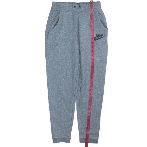 Nike Men's Grey Jogger Sweatpants Size S Tapered Fit Fleece