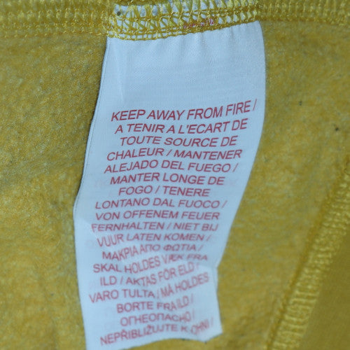 Nike Boys Yellow Pullover Hoodie XL 158-170cm Cotton Blend Casual Top