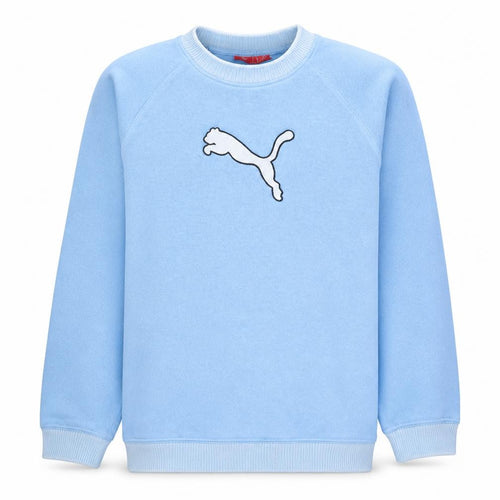 Puma Boys Blue Crew Neck Sweatshirt XL (14-15 Years) Cotton Blend