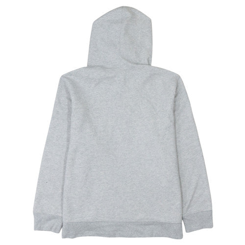 GAP Men's Grey XL Pullover Hoodie with Logo Print