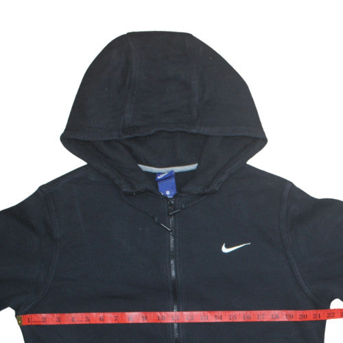 Nike Men's Black Full Zip Hoodie M Sports Fleece Sweatshirt